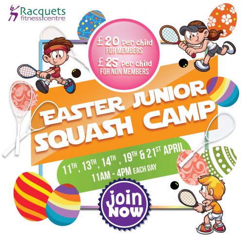 Easter junior squash camps