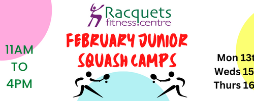 February Half Term Squash Camps 2023