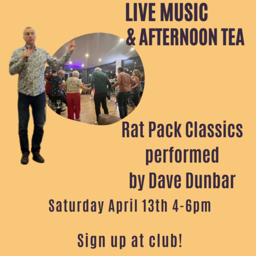 Live music and afternoon tea 13th April 2024