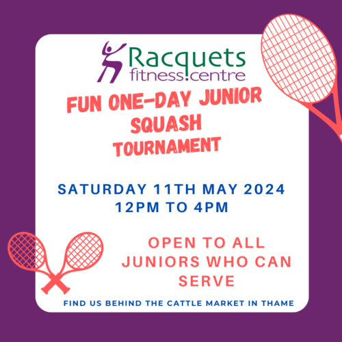 Junior One-Day Fun Squash Tournament 11th May 2024 – 2nd of new series
