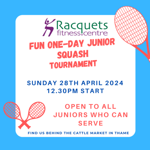 Junior One-Day Fun Squash Tournament 28th April 2024