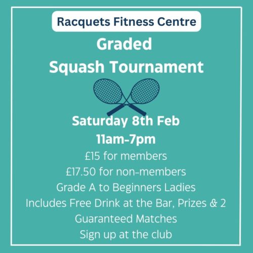 Graded Squash Tournament 8th Feb 2025