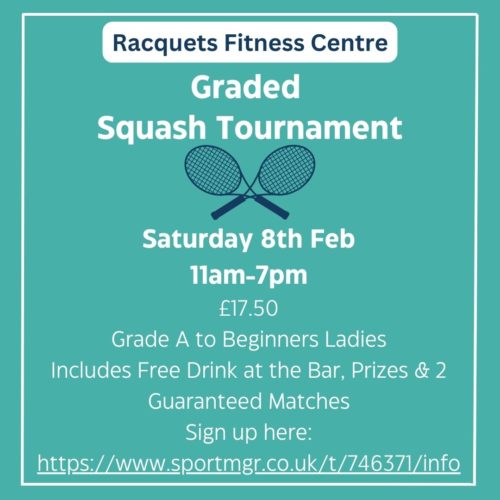 Graded Squash Tournament 8th Feb 2025