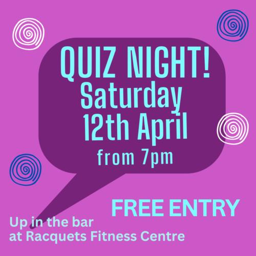 Racquets Quiz 12th April 2025